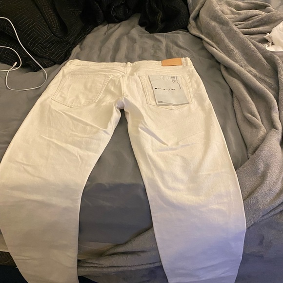 Men's White Jeans